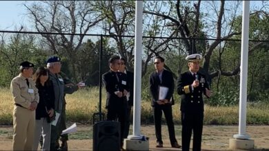 Video: Captain Hùng Cao, ứng cử viên dân biểu liên bang dự lễ chào cờ đầu tháng tại San Jose