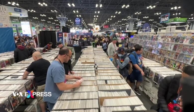 Những cuốn truyện tranh triệu đô được bày bán tại New York Comic Con