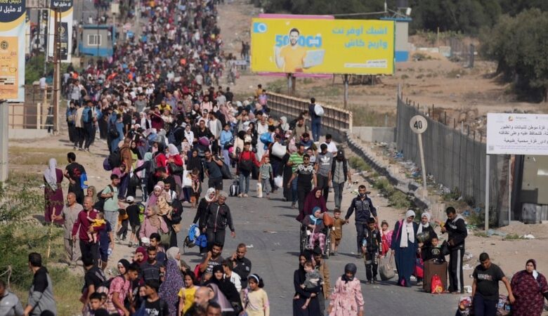 Mỹ muốn dân Palestine di tản có thể trở về khi an toàn Mỹ muốn dân Palestine di tản có thể trở về khi an toàn
