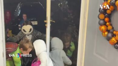 Đêm Halloween ở ngoại ô thủ đô Mỹ