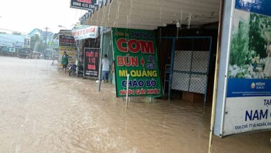 Quảng Nam: Mưa lớn nhiều giờ, nước ngập tứ bề, sập nhà dân, đèo La Ngà sạt lở