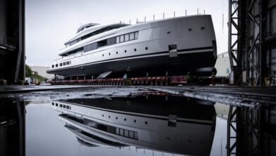 New 269-foot superyacht comes with its own pizza oven and outdoor cinema
