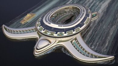 Saudi Arabia’s b turtle-shaped yacht would be a floating city that breaks records