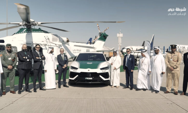 Dubai police add Lamborghini Urus Performante to its already outrageous fleet of cars