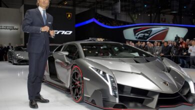 The .3m Lamborghini Veneno is the most expensive Lambo and one of the rarest cars in the world