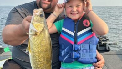 4-year-old girl and her father make historic discovery finding never-before-seen shipwreck while fishing