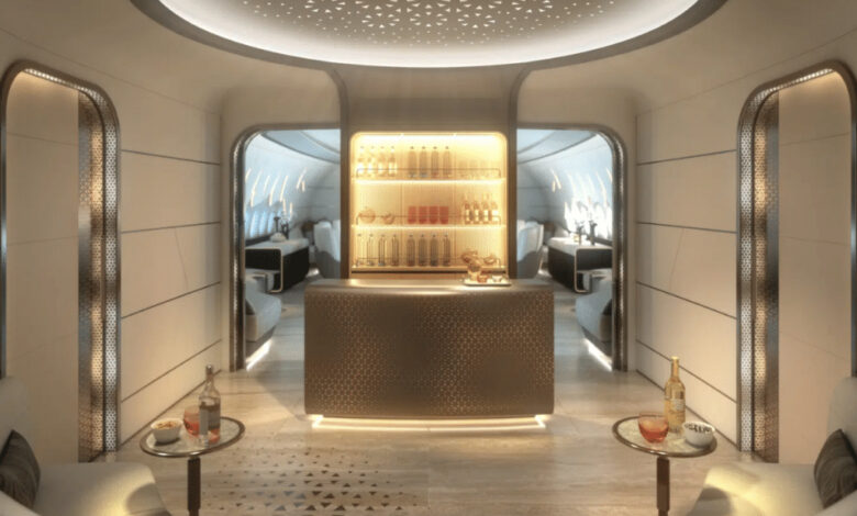 Take a look inside the one-of-a-kind cabin for Boeing’s 0 million private jet Take a look inside the one-of-a-kind cabin for Boeing’s 0 million private jet