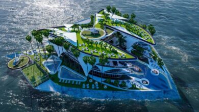 Spectacular side-by-side concept mansions for Messi and Ronaldo create an impossible choice