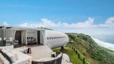 Private jet on a Bali hillside is actually the best villa in the world
