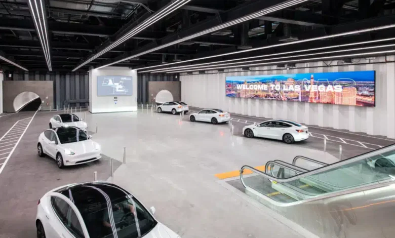 Tunnels only for Teslas will take you underneath Las Vegas to avoid traffic