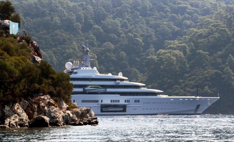 Inside the superyacht with two helipads and its own submarine that costs millions to refill
