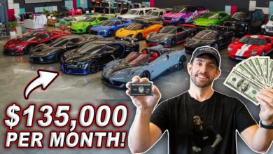 YouTuber who collects supercars breaks down his eye-watering monthly payments