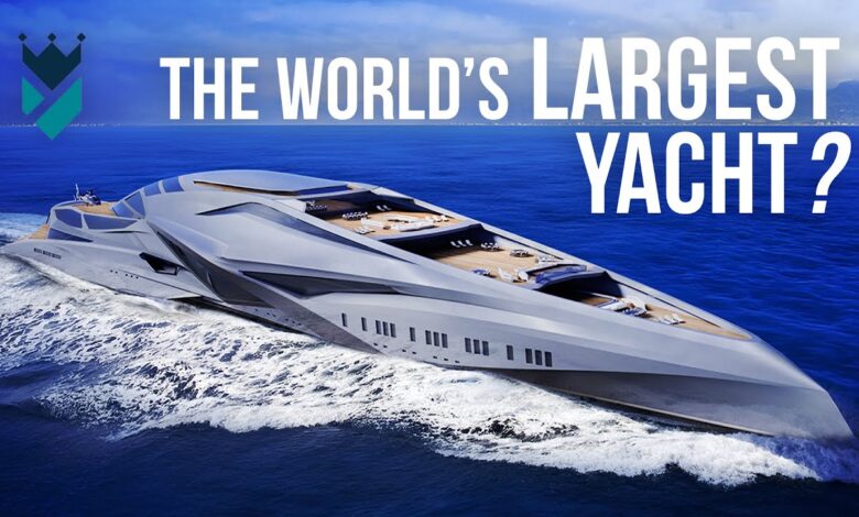 Concept for world’s first ‘gigayacht’ that’s twice as big as Jeff Bezos’ is incredible Concept for world’s first ‘gigayacht’ that’s twice as big as Jeff Bezos’ is incredible