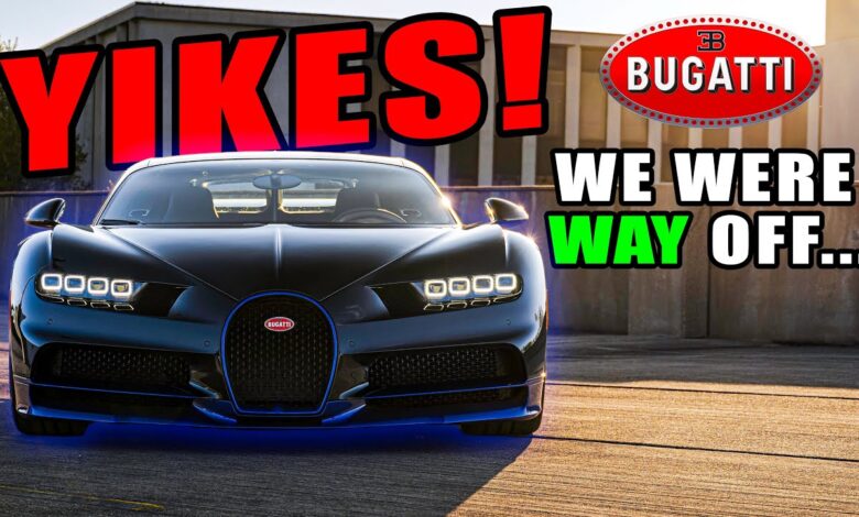 You could buy a five-bedroom house for the price of replacing a Bugatti engine You could buy a five-bedroom house for the price of replacing a Bugatti engine