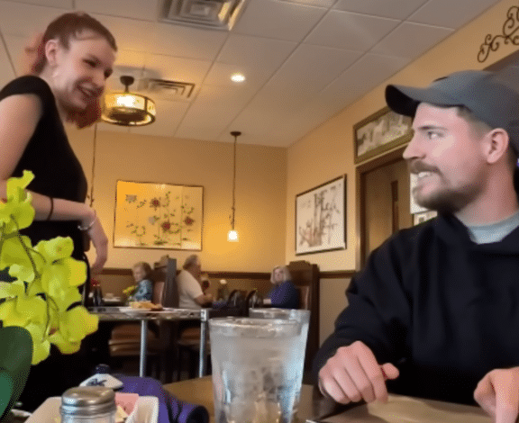 MrBeast divided the internet by tipping waitress with free car MrBeast divided the internet by tipping waitress with free car