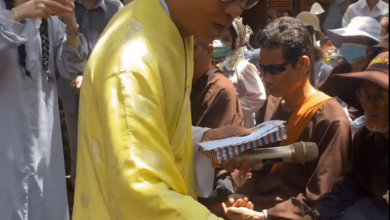 Hòa Thượng Thích Vĩnh Phước bị côn đồ dàn dựng gây rối