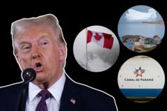 Ông Trump vẫn chưa thôi ý định mua Greenland, giành kênh đào Panama và sáp nhập Canada Ông Trump vẫn chưa thôi ý định mua Greenland, giành kênh đào Panama và sáp nhập Canada