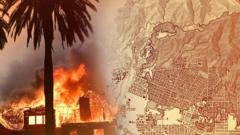 Quy mô thiệt hại do cháy rừng ở Los Angeles nhìn từ bản đồ và hình ảnh Quy mô thiệt hại do cháy rừng ở Los Angeles nhìn từ bản đồ và hình ảnh
