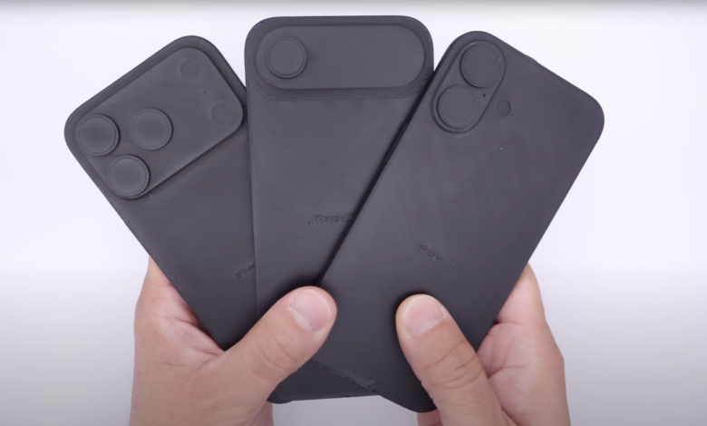 Mô hình ba mẫu iPhone 17 lộ diện