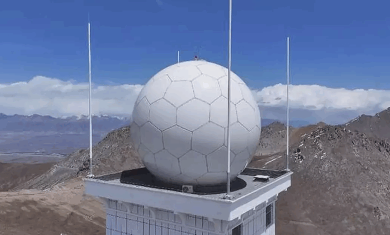 Radar đo gió lớn nhất Trung Quốc đi vào hoạt động Radar đo gió lớn nhất Trung Quốc đi vào hoạt động