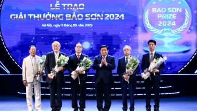 Bốn nhà khoa học giành Giải thưởng Bảo Sơn 2024