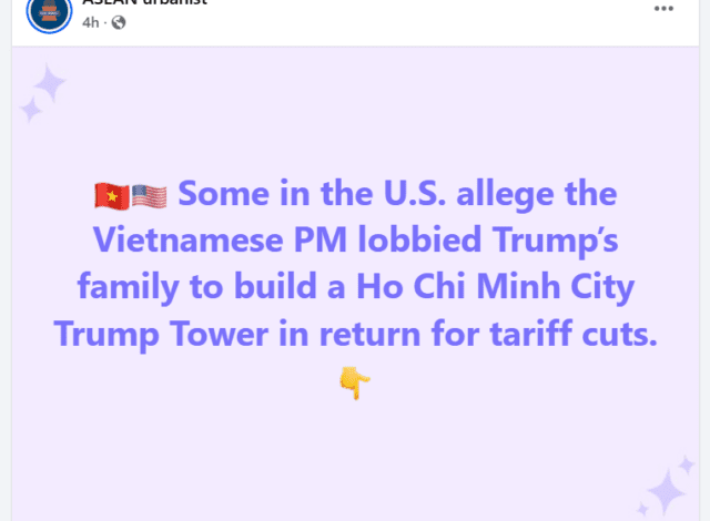 Hà Nội mở “quà lót tay” cho Mỹ, trong lúc vào vòng 2 đàm phán thuế quan Hà Nội mở “quà lót tay” cho Mỹ, trong lúc vào vòng 2 đàm phán thuế quan