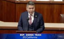 Dân biểu gốc Việt Derek Trần: ‘ngày để tưởng nhớ, hồi tưởng và tiếc thương’