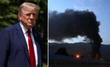 Ông Trump kêu gọi sơ tán khỏi Tehran, vội vã rời G7 vì tình hình Trung Đông