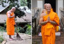 ‘Nam thần thoát y’ tìm được chốn bình yên khi đi tu tập