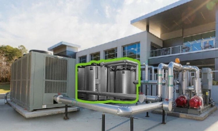 Pin băng làm mát tòa nhà, giảm tiền điện