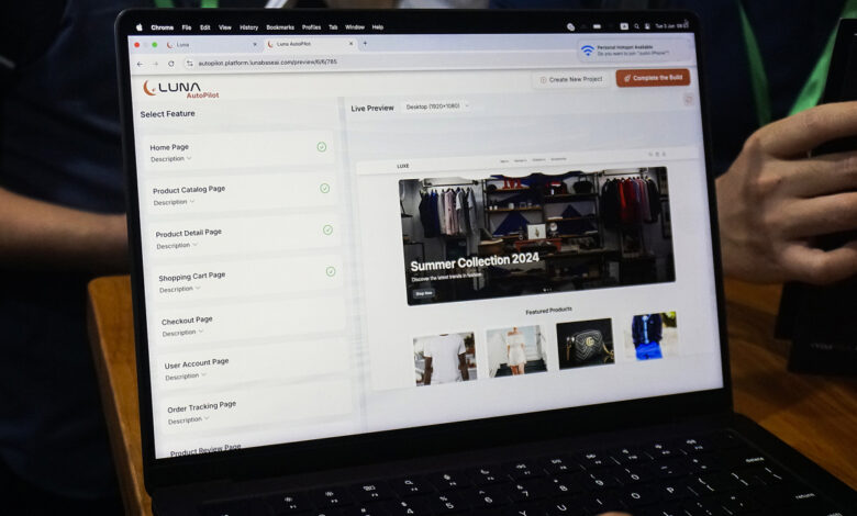 AI Agent Việt tạo website trong vài phút