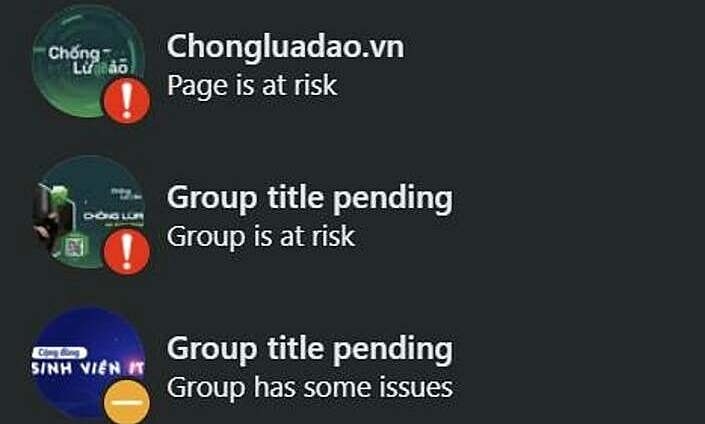 Meta: ‘Chúng tôi đang khắc phục lỗi khóa nhóm Facebook’ Meta: ‘Chúng tôi đang khắc phục lỗi khóa nhóm Facebook’