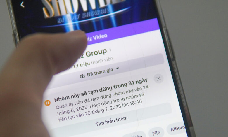 Hàng loạt nhóm Facebook tại Việt Nam ngừng hoạt động Hàng loạt nhóm Facebook tại Việt Nam ngừng hoạt động