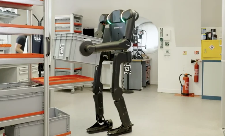 Robot hình người không đầu Robot hình người không đầu