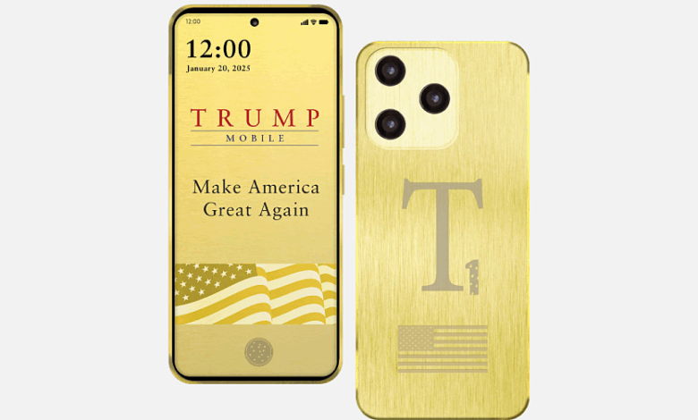 Điện thoại Trump T1 xóa thông tin ‘made in USA’ Điện thoại Trump T1 xóa thông tin ‘made in USA’