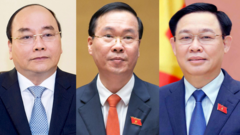 Cách tất cả chức vụ ông Nguyễn Xuân Phúc, Võ Văn Thưởng, Vương Đình Huệ Cách tất cả chức vụ ông Nguyễn Xuân Phúc, Võ Văn Thưởng, Vương Đình Huệ