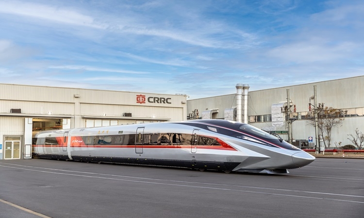 Tàu viên đạn 400 km/h của Trung Quốc sắp hoạt động thương mại Tàu viên đạn 400 km/h của Trung Quốc sắp hoạt động thương mại