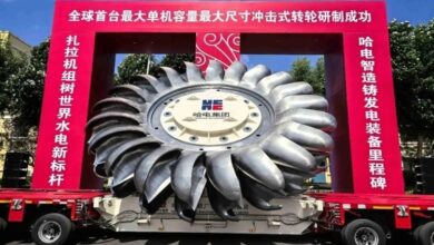 Trung Quốc ra mắt turbine 500 MW đầu tiên trên thế giới