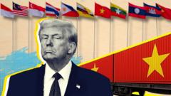 Trump áp thuế cao lên châu Á và ảnh hưởng từ ‘tấm gương’ Việt Nam