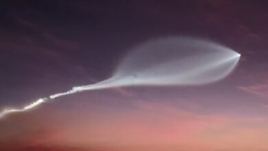 Nhiều người Việt thấy quầng sáng do Trung Quốc phóng tàu vũ trụ