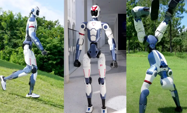 Công ty Trung Quốc ra mắt robot hình người giá rẻ Công ty Trung Quốc ra mắt robot hình người giá rẻ