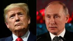 Ông Trump và ông Putin chuẩn bị gặp nhau để bàn về Ukraine Ông Trump và ông Putin chuẩn bị gặp nhau để bàn về Ukraine