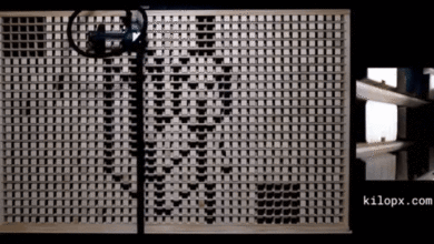 Màn hình gỗ 1.000 pixel ‘phi thực tế nhất thế giới’