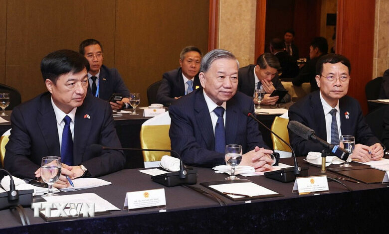 Tổng Bí thư: Hợp tác, tiếp cận công nghệ tiên tiến, tìm ‘đường tắt’ bắt kịp sự phát triển