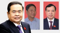 Chấm dứt tư cách đại biểu Quốc hội ông Lại Thế Nguyên và Trần Quốc Nam Chấm dứt tư cách đại biểu Quốc hội ông Lại Thế Nguyên và Trần Quốc Nam