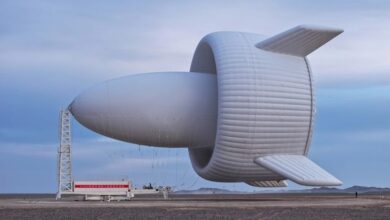 Turbine gió bay lớn nhất thế giới hoạt động