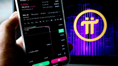 Giá tiền ảo Pi lần đầu xuống dưới 0,2 USD