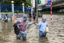 Hanoi floods again amid typhoon-spawned rains