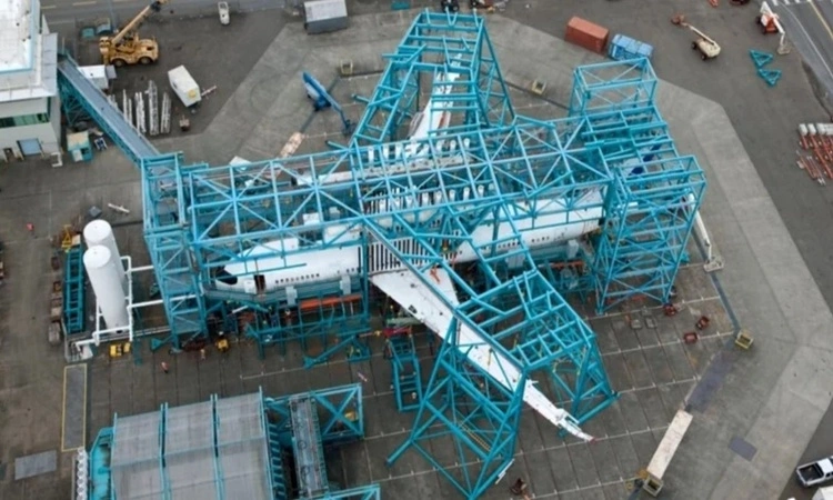 Cách Boeing kiểm tra độ bền của máy bay Cách Boeing kiểm tra độ bền của máy bay