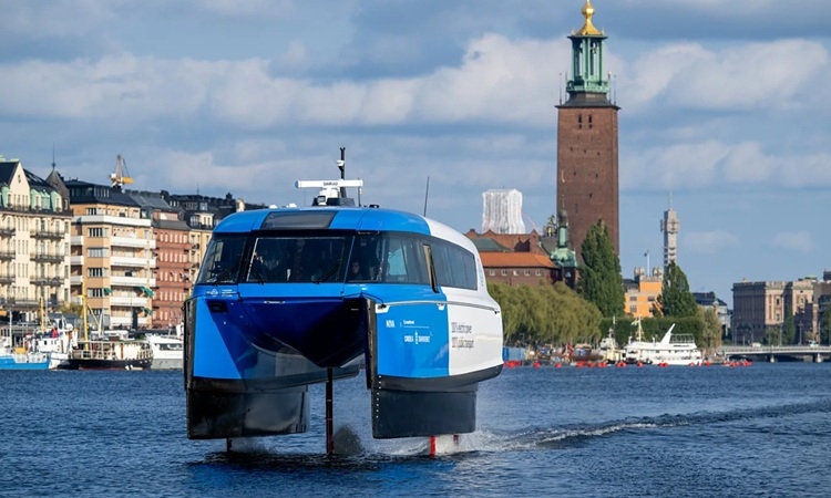 ‘Thuyền bay’ cách mạng hóa giao thông đường thủy ‘Thuyền bay’ cách mạng hóa giao thông đường thủy